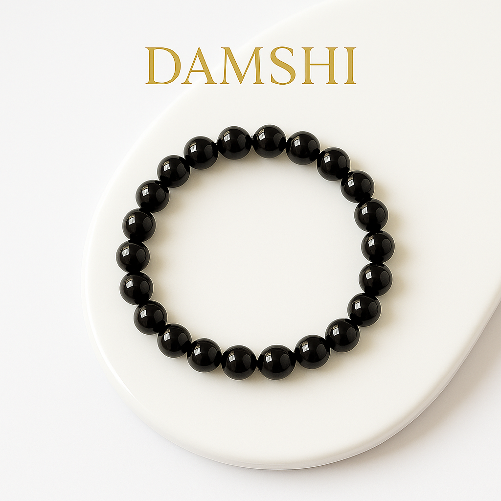 Sulemani Hakik/Black Agate Bracelet