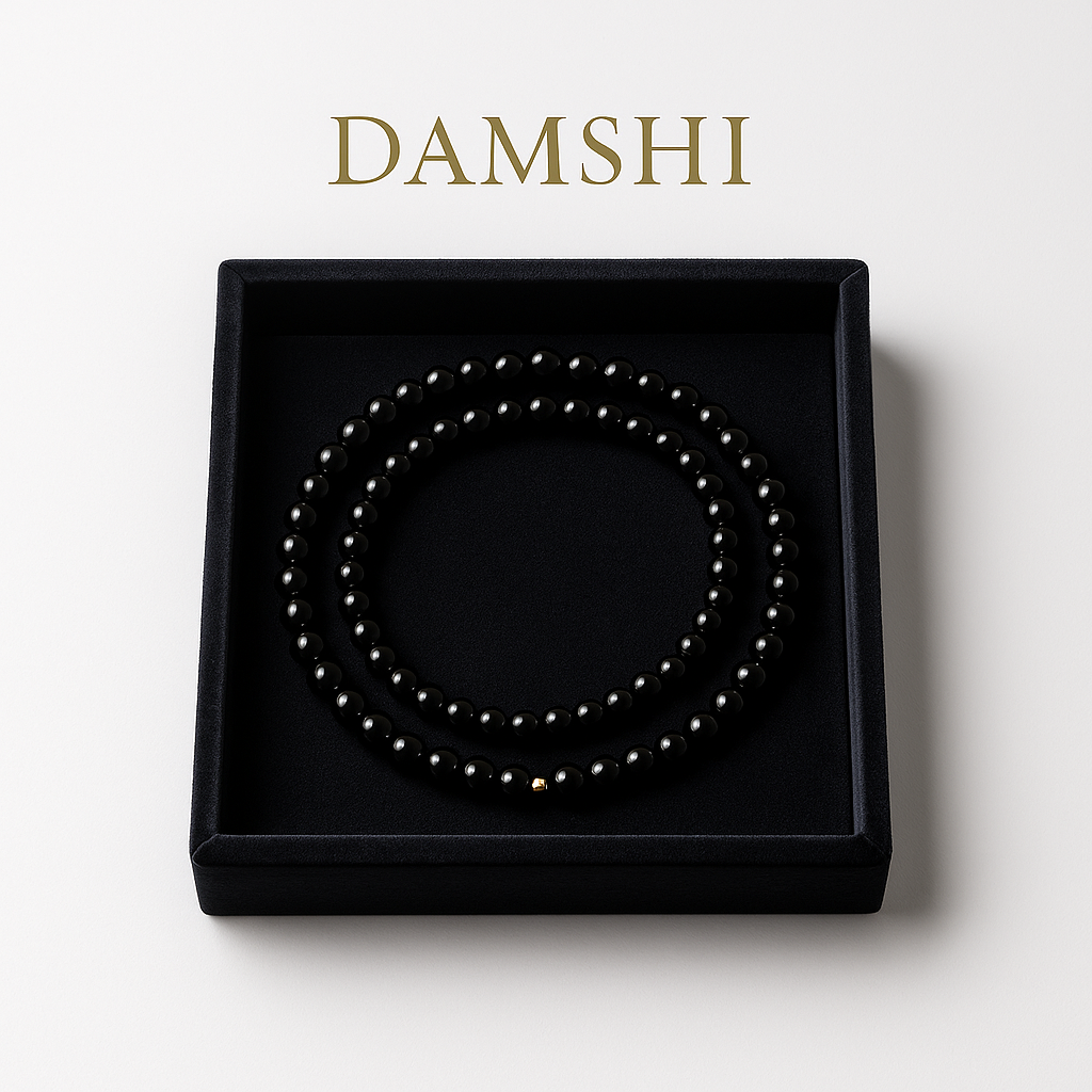 Sulemani Hakik/Black Agate Bracelet